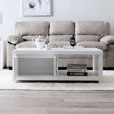 Kalmal Coffee Table - Pearl White