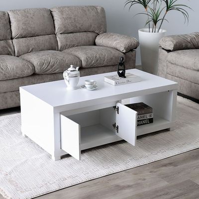 Kalmal Coffee Table - Pearl White