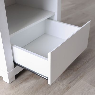 Kalmal End Table - Pearl White