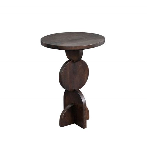 Ingram Solidwood End Table - Dark Walnut