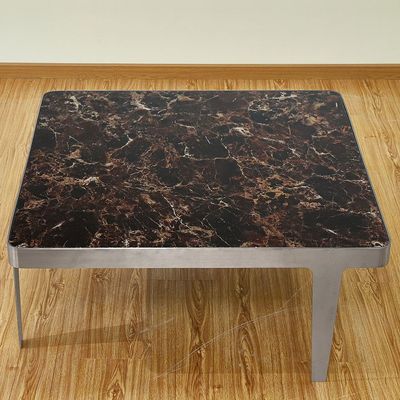 Denzel Coffee Table - Grey Marble - With 2-Year Warranty