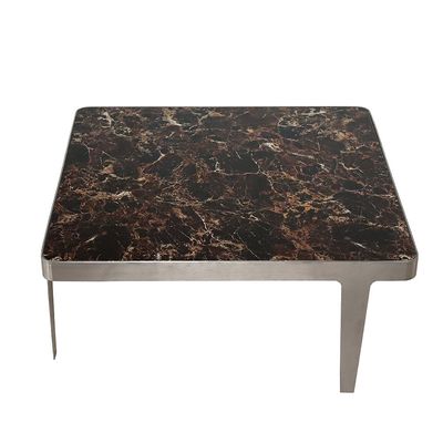 Denzel Coffee Table - Grey Marble - With 2-Year Warranty