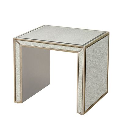 Maltam End Table - Antique Mirror - With 2-Year Warranty