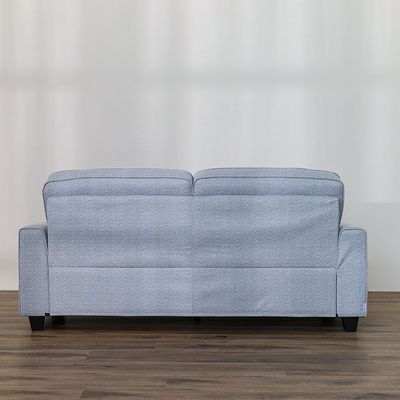 Winterfell 3-Seater Fabric Sofa - Warm Grey - With 2-Year Warranty