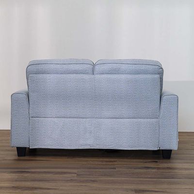 وينترفيل - أريكة قماشية بمقعدين - رمادي دافئ - مع ضمان لمدة عامين