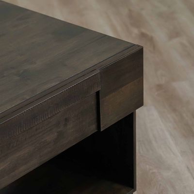 Saga End Table - Light Walnut - With 2-Year Warranty