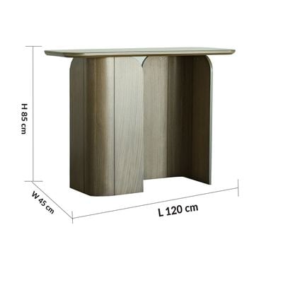 Apricot Console Table - Oak - With 10-Year Warranty