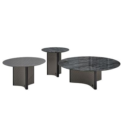 Hitori Coffee Table - Set of 2 - Black/Grey - With 2-Year Warranty