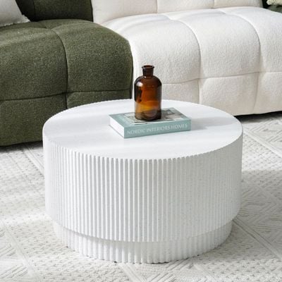 Thorin Coffee Table - White - With 2-Year Warranty