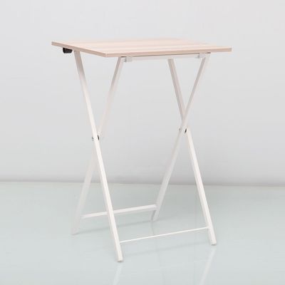 Mineo Foldable Side Table- Ash White