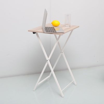 Mineo Foldable Side Table - Ash White - With 2-Year Warranty