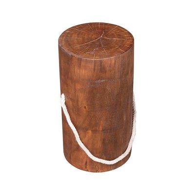Irma Wooden Side Table - Brown - With 2-Year Warranty