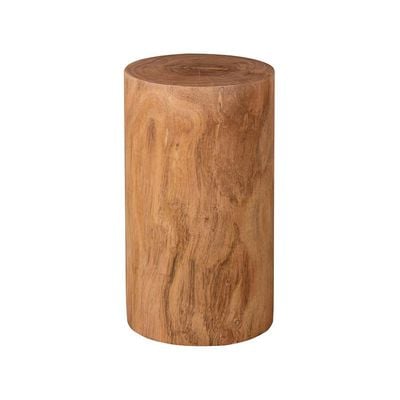 Crono Wooden Side Table - Light Brown - With 2-Year Warranty