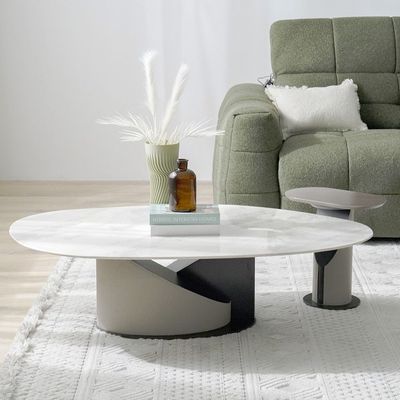 Escro Coffee Table + End Table Set - Marble - With 2-Year Warranty