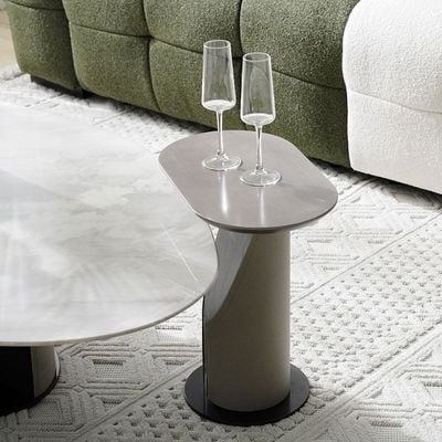 Escro Coffee Table + End Table Set - Marble - With 2-Year Warranty