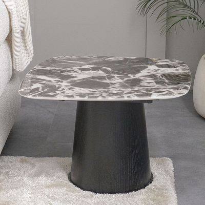 Solace Coffee Table + End Table Set - Marble - With 2-Year Warranty