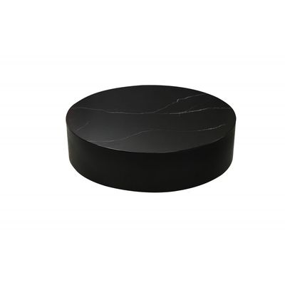 Paladin Round Coffee Table - Black