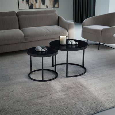 Dublin Coffee Table Set of 2 - Black