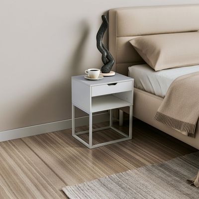 Martin Side Table - White