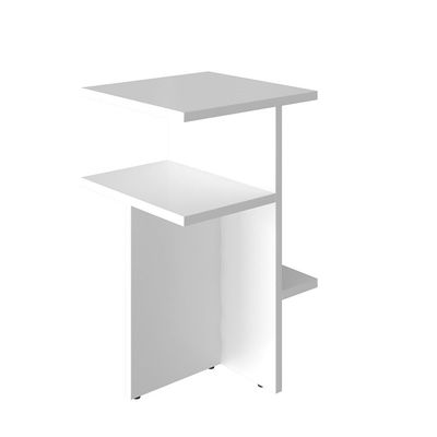 Hera Side Table - White - With 2-Year Warranty