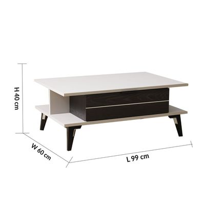 Nice Coffee Table - Light Oak - With 2-Year Warranty