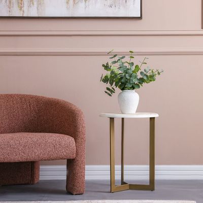 Artemis Side Table - Matte Grey