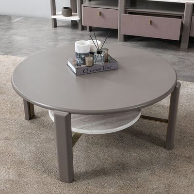 Artemis Coffee Table- Matte Grey