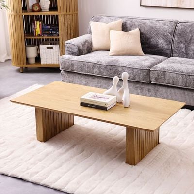 Calibra Coffee Table - Light Oak - With 2-Year Warranty