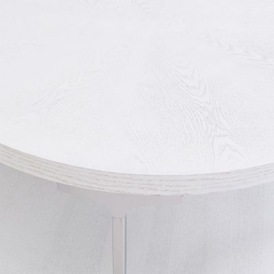 Mello Round Coffee Table - Grey / Silver