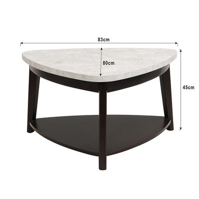 Somer Coffee Table - Grey / Walnut