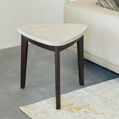 Somer End Table - Grey/Walnut - With 2-Year Warranty