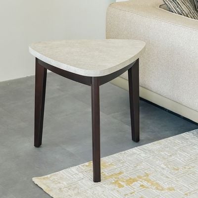 Somer End Table - Grey/Walnut - With 2-Year Warranty