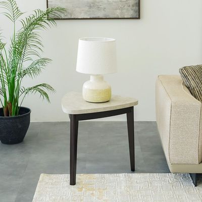 Somer End Table - Grey/Walnut - With 2-Year Warranty