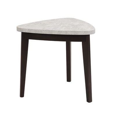 Somer End Table - Grey / Walnut