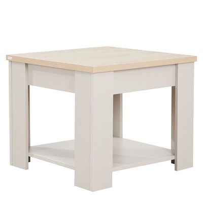 Cardano End Table - Natural / Champagne