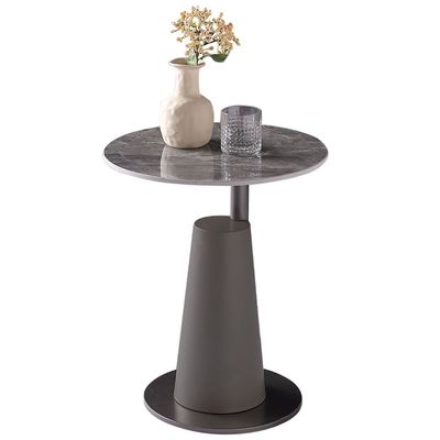 Lark Side Table - Grey  / Gunmetal Black