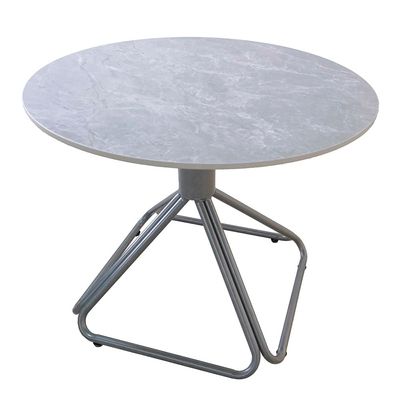 Parker Coffee Table - Set of 2 - Ivory/Grey/Gunmetal Black - With 2-Year Warranty