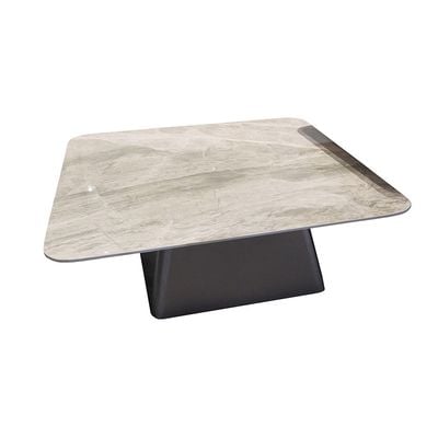 Trinity Set of 2 Coffee Table - Grey/Gunmetal Black