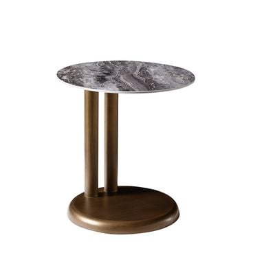 Cooper Set of  2 Coffee Table - Grey / Antique Bronze