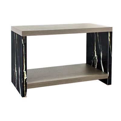 Alisent Console Table W/  Mirror- Brown / Black