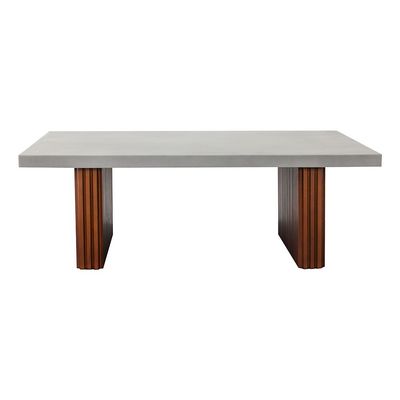 Zenith Coffee  Table- Grey / Walnut