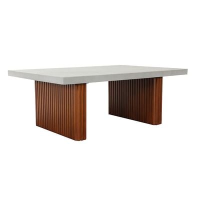 Zenith Coffee  Table- Grey / Walnut