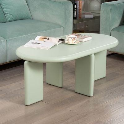 Morisson Oval Coffee Table - Green