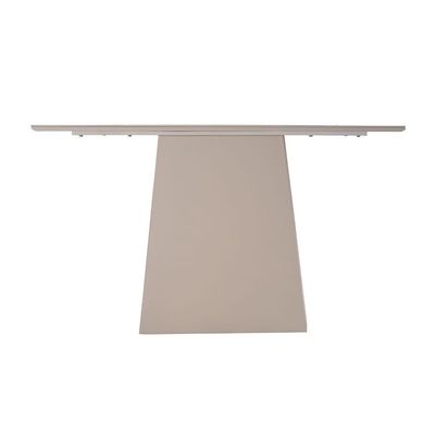 Baela Ceramic Top Console Table  - Beige/Stone