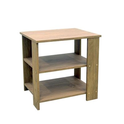 Athens End Table-Light Oak