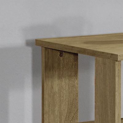 Athens End Table-Light Oak