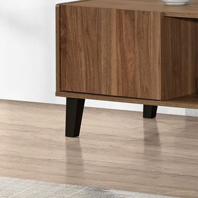 Supreme Coffee Table w/ storage-Light Walnut