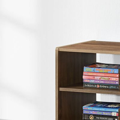 Supreme End Table-Light Walnut