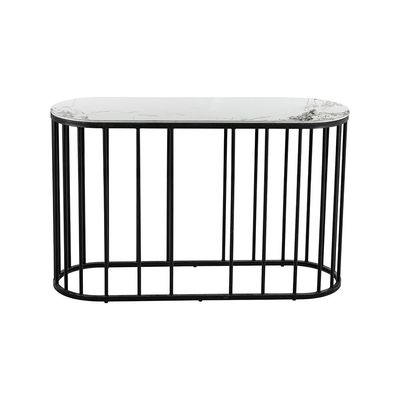 Elmont Console table Ceramic- White/Black