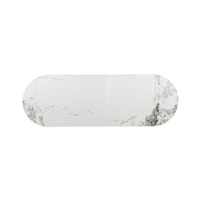 Elmont Console table Ceramic- White/Black